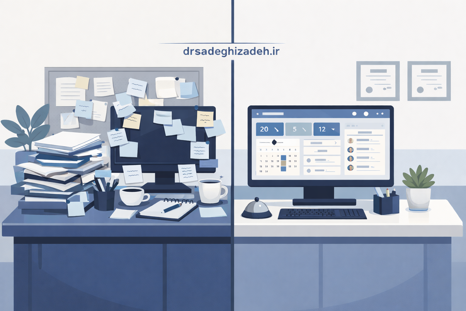 چطور «کلینیک دکتر صادقی‌زاده» را از کاغذبازی نجات دادیم؟ (کیس‌استادی)